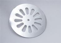 Round Shower Floor Drain Cover , Replacement Bathroom Drain Cover OD 85 Mm